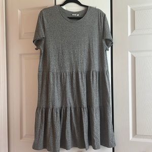 Gap tiered Gray babydoll dress